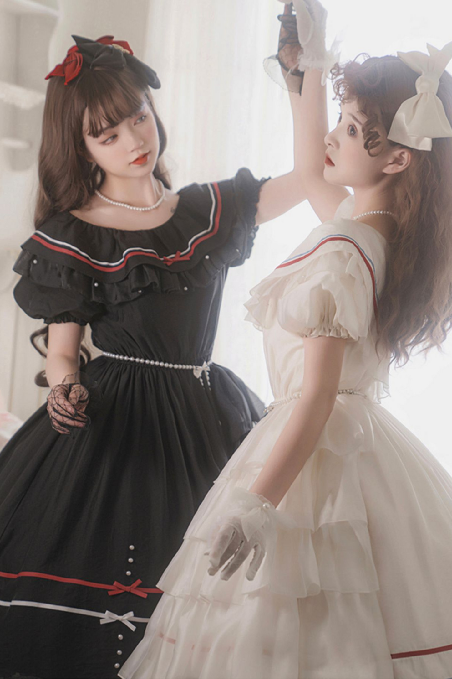 Lolita Kleid Ausgestellt Volumen Wenig