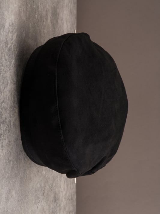 Details Heart Studs Hat Beret Gothic Ring Black