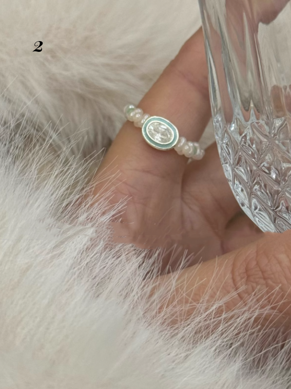 Collier et bracelet en forme d'ourson en gélatine Macron Y2K