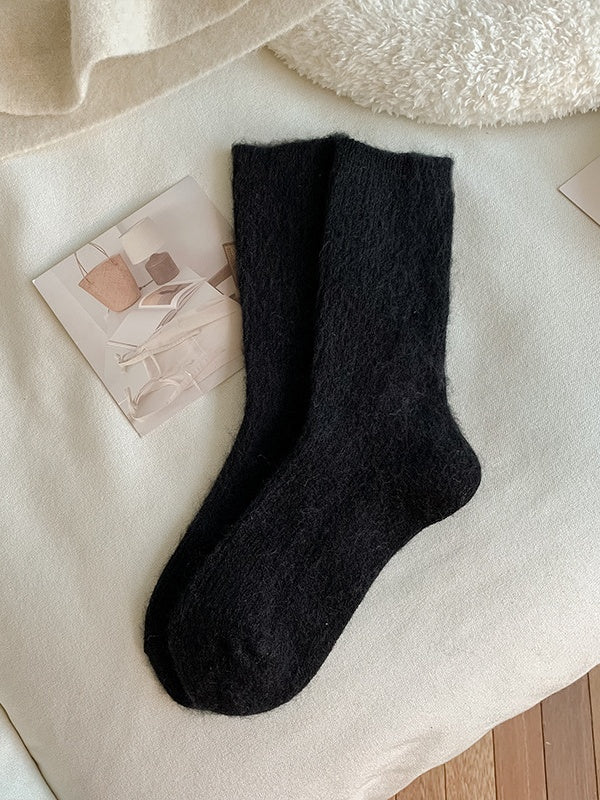Coffee Black Sweet Calf Socks