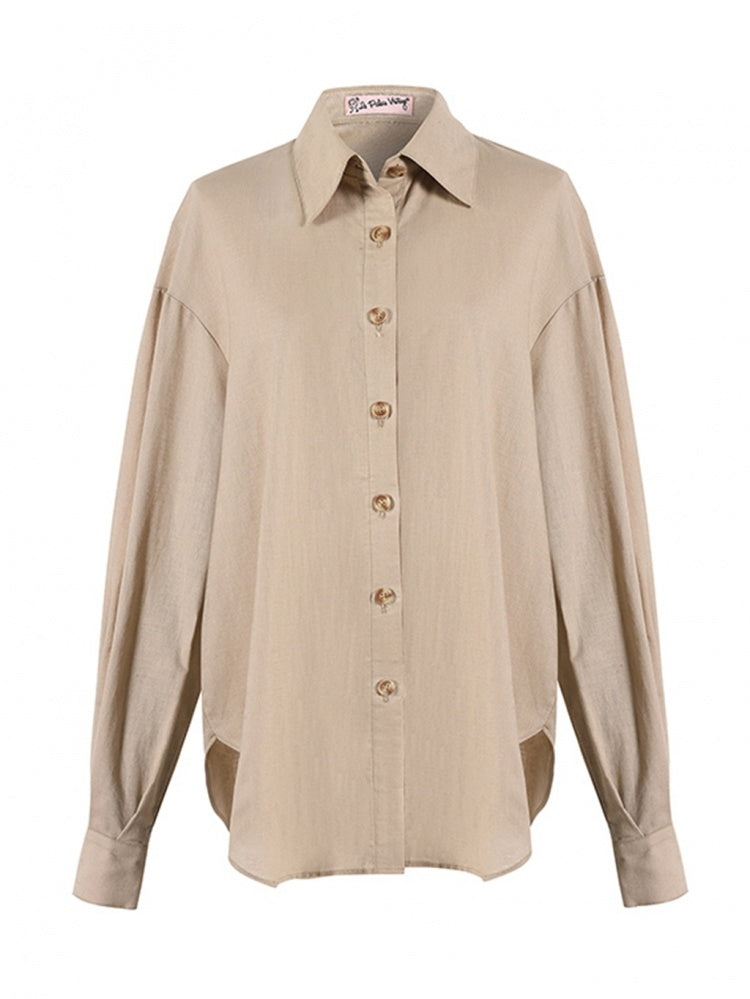 Chemise kaki vintage