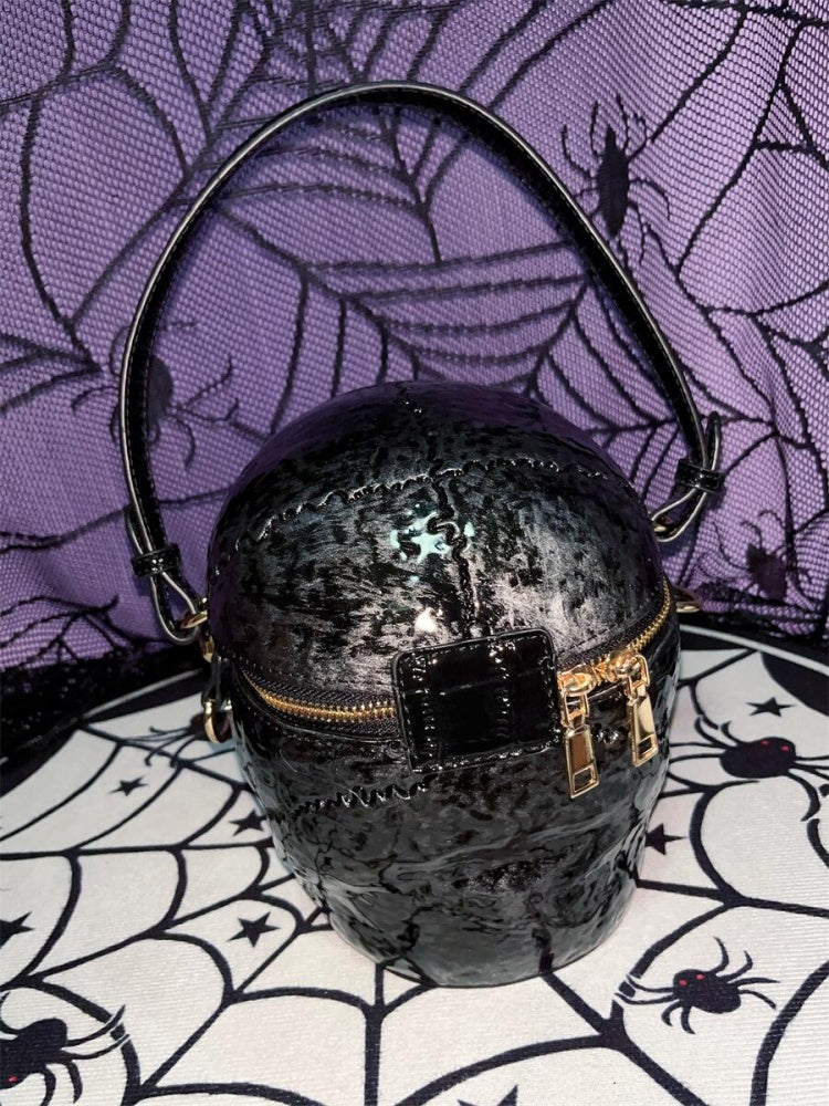 Gothic Punk Totenkopfförmige Einkaufstasche