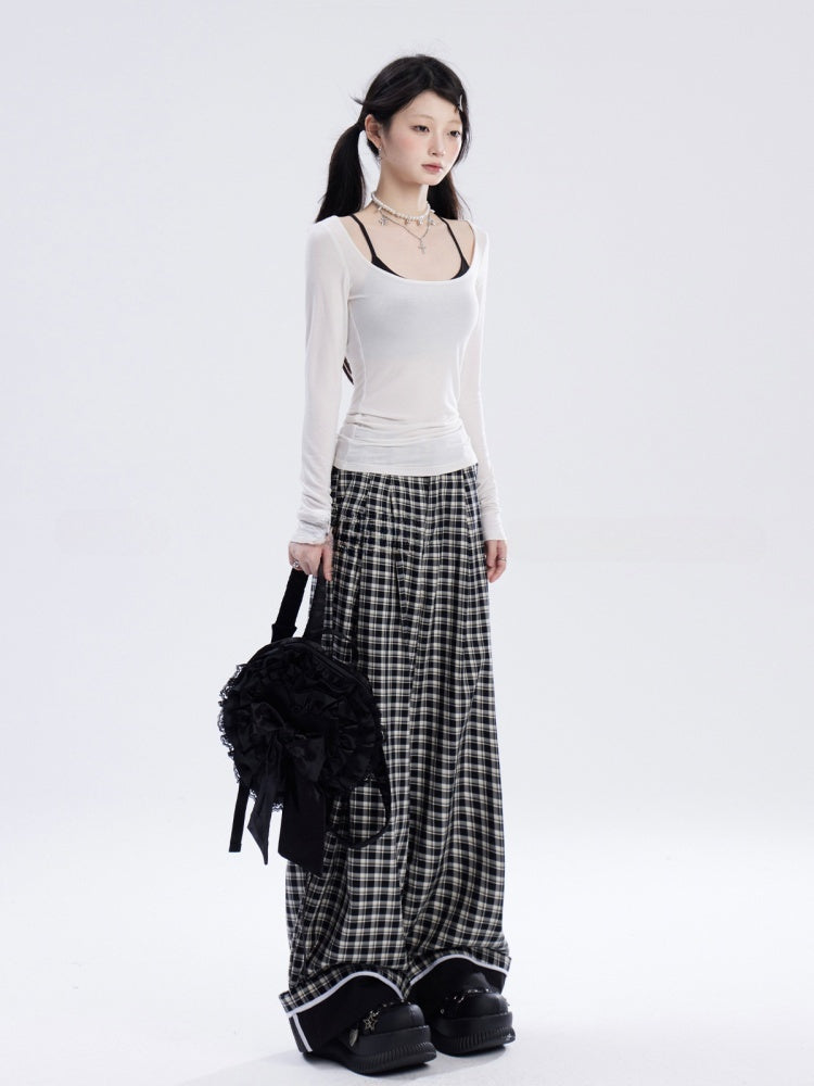 White Semi-Sheer Sun Protection Glamorous Top