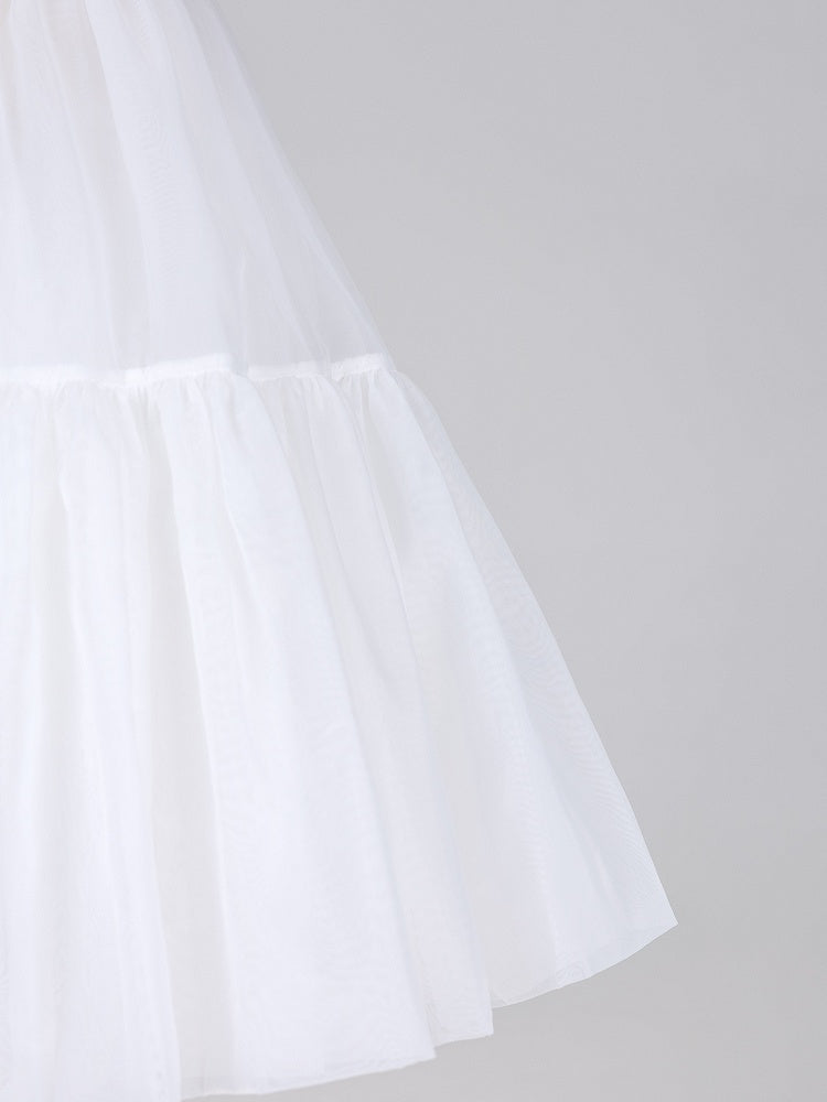 Three White Petticoat 60cm A-line Layers