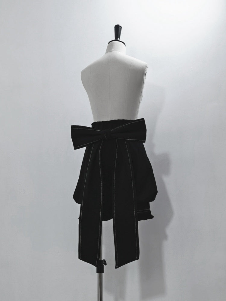 ブラック王子ファッションプリンスハイウエストショーツ