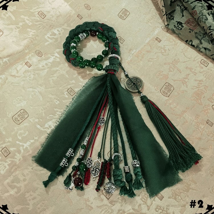 Green Bracelet Glove / Black