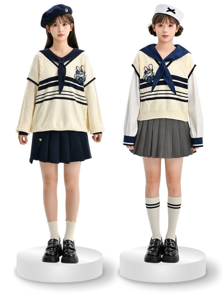 ズートピア ジュディ ベージュ プレッピースタイル ベスト