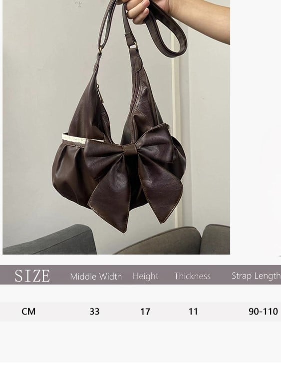 Classic Bow Dramatic Accent Bag Pink With Oversized Tote Shoulder