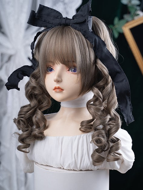 Double Wig Length Brown Clips Claw 30CM Ponytail Synthetic Long With