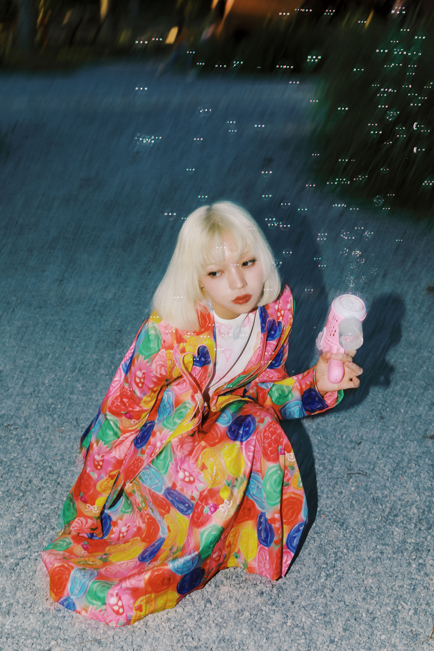 jacket y2k + collar skirt fantasy