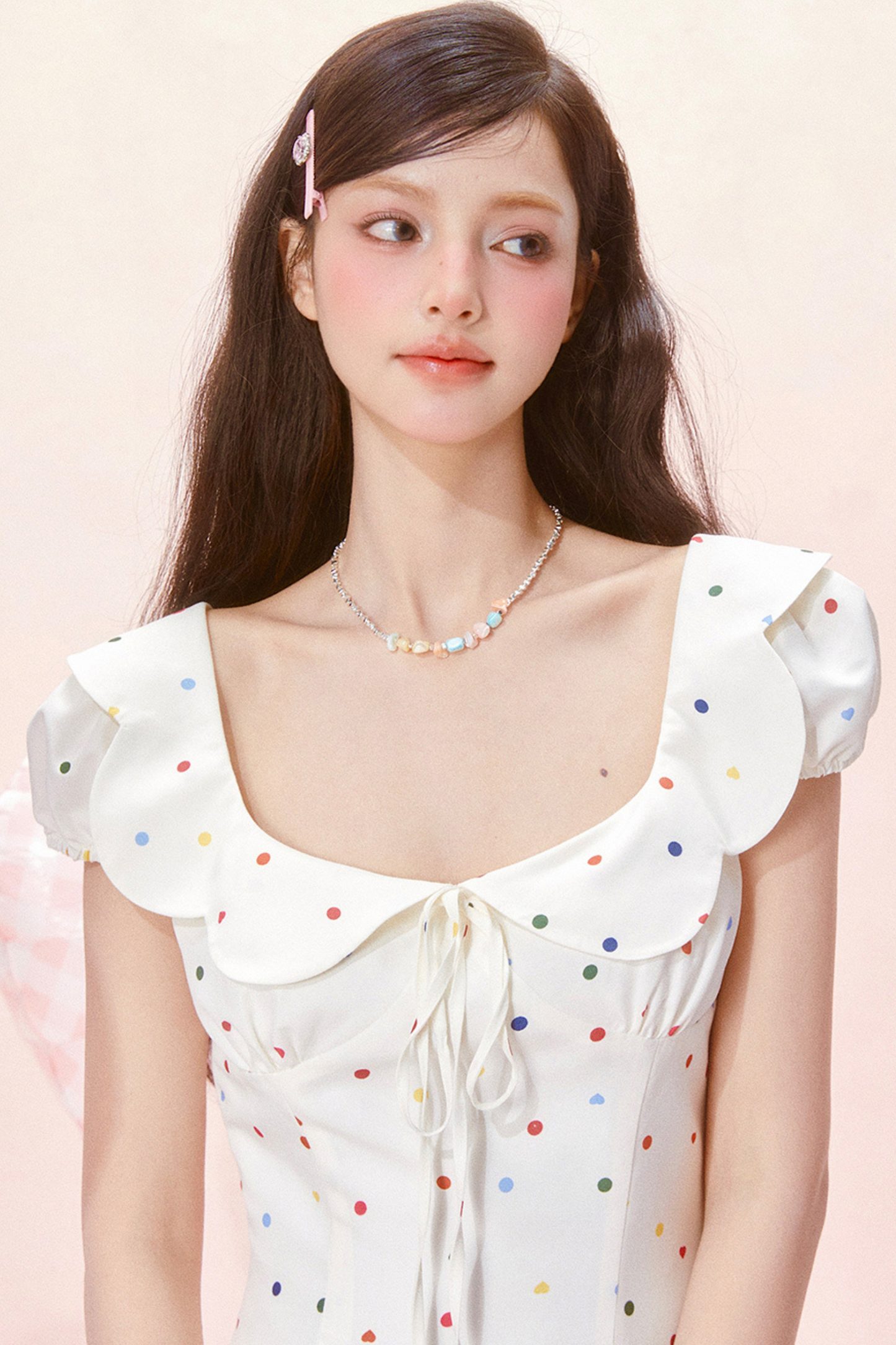 Dress Jumping Dot Color