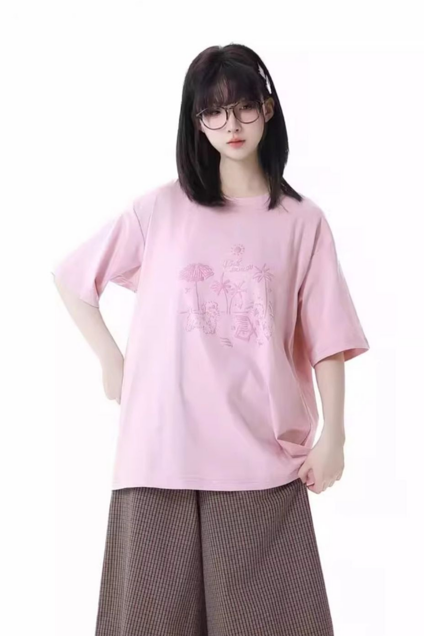 loose tops design Pastel