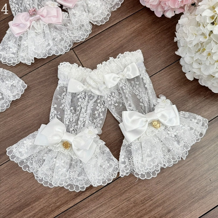 Lace Wrist Options 8 Cuffs Bowknot Details