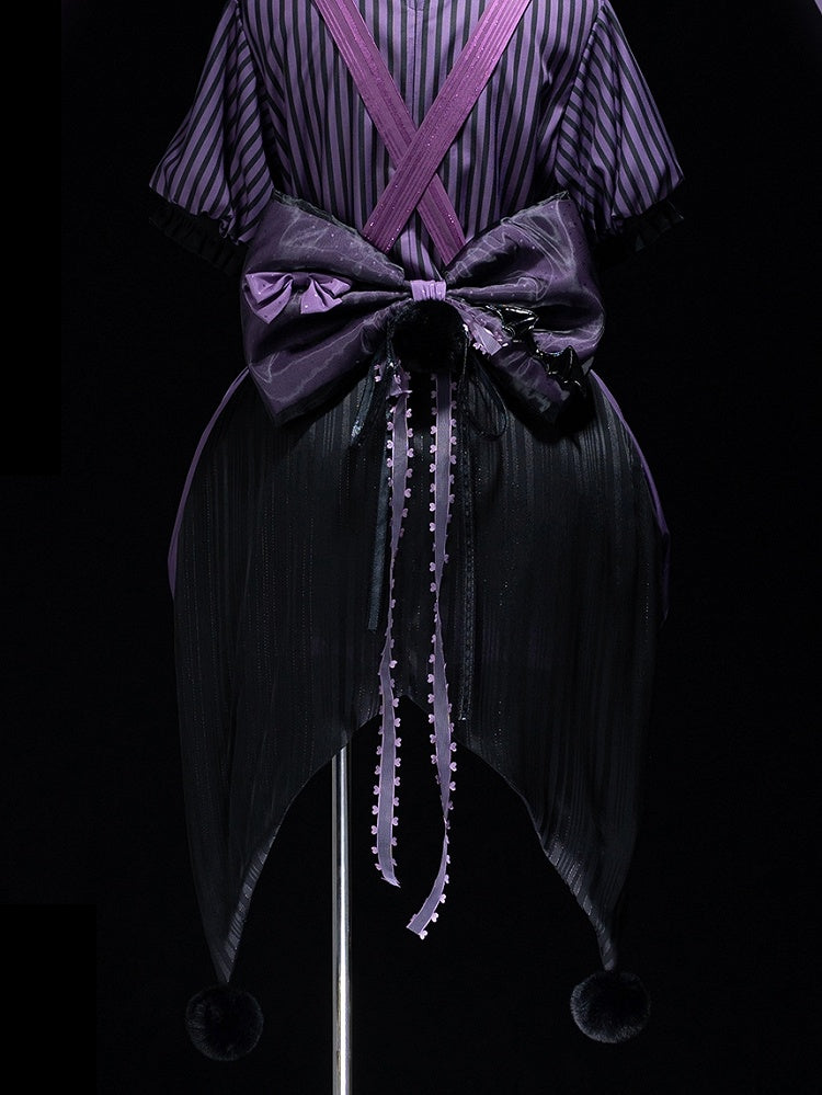 Bow Big Purple