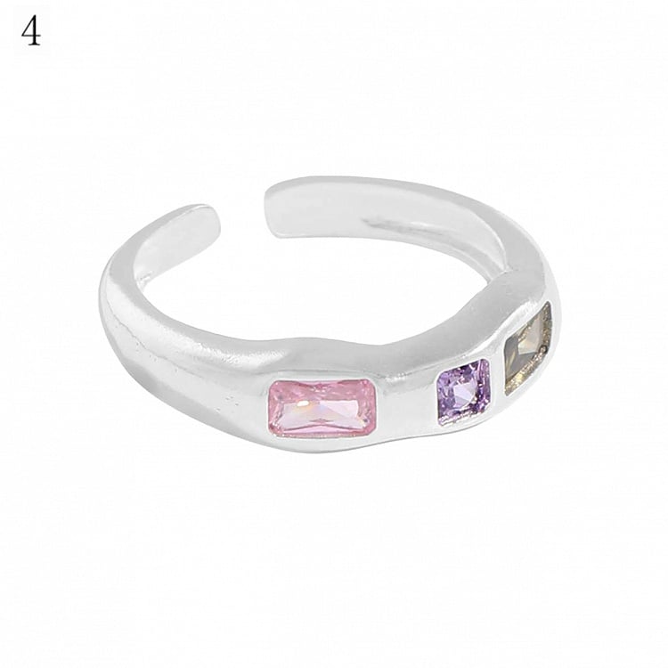 Rhinestone Decorated Options 9 Y2K Ring Bittersweet