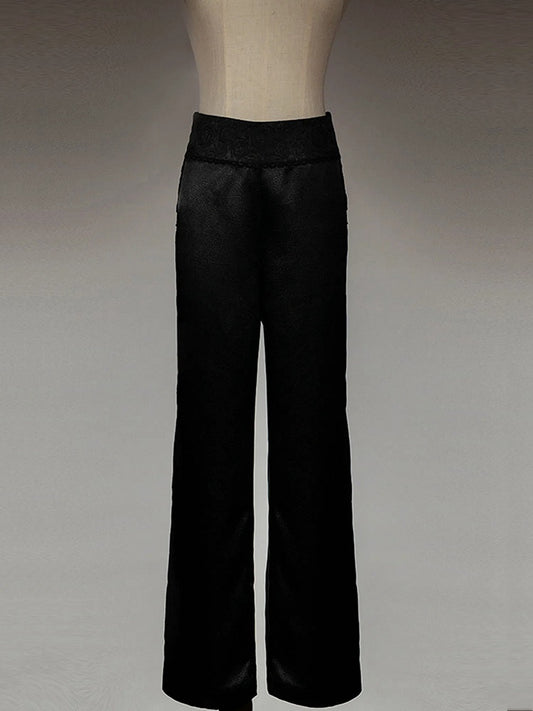 Black Ouji Fashion Lolita Pants