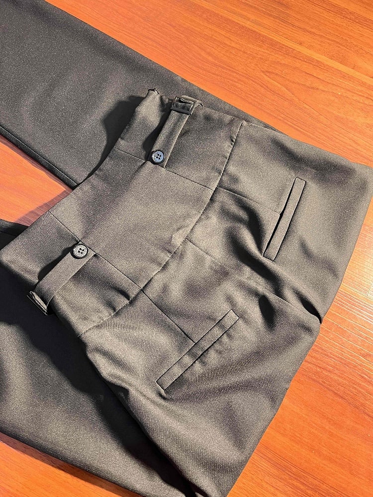 Black Corset Waist Fashion Belt Lolita Pants Ouji High