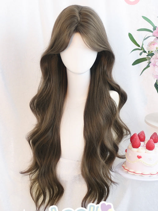 Wig Long Wavy 65-70cm Brown