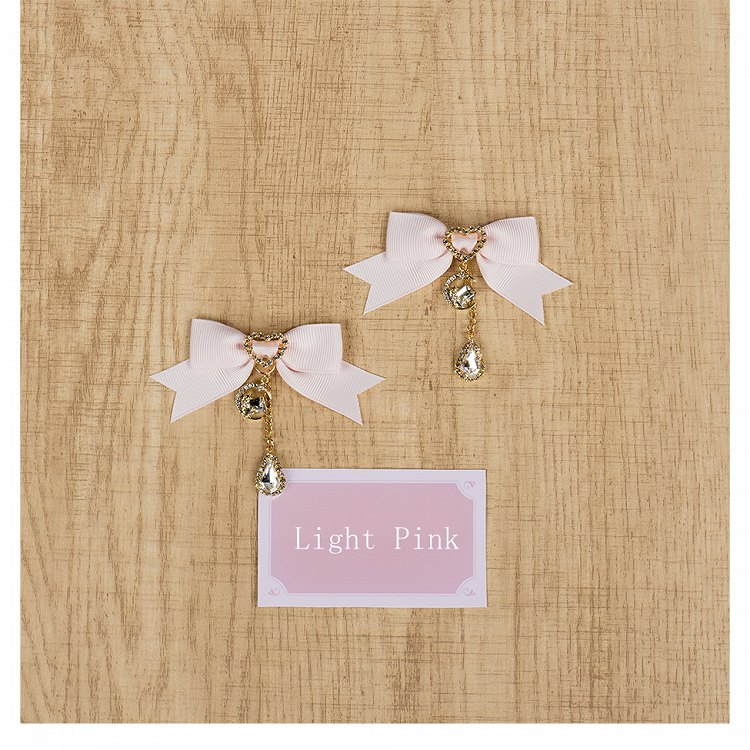 Colors 5 Kei Jirai Celestial Moon Star Gemstone Collection Bowknot Hairclips