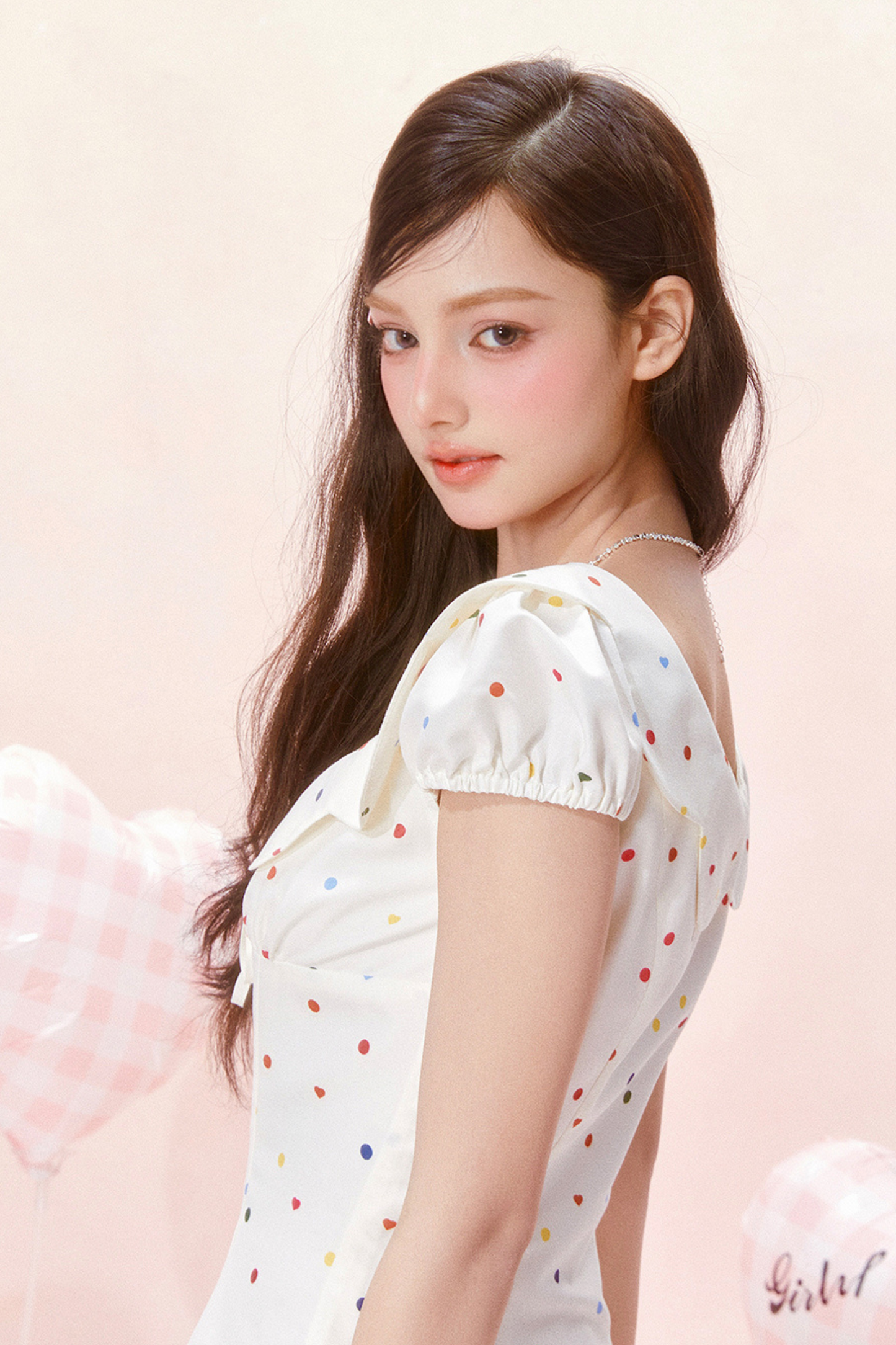 Dress Jumping Dot Color