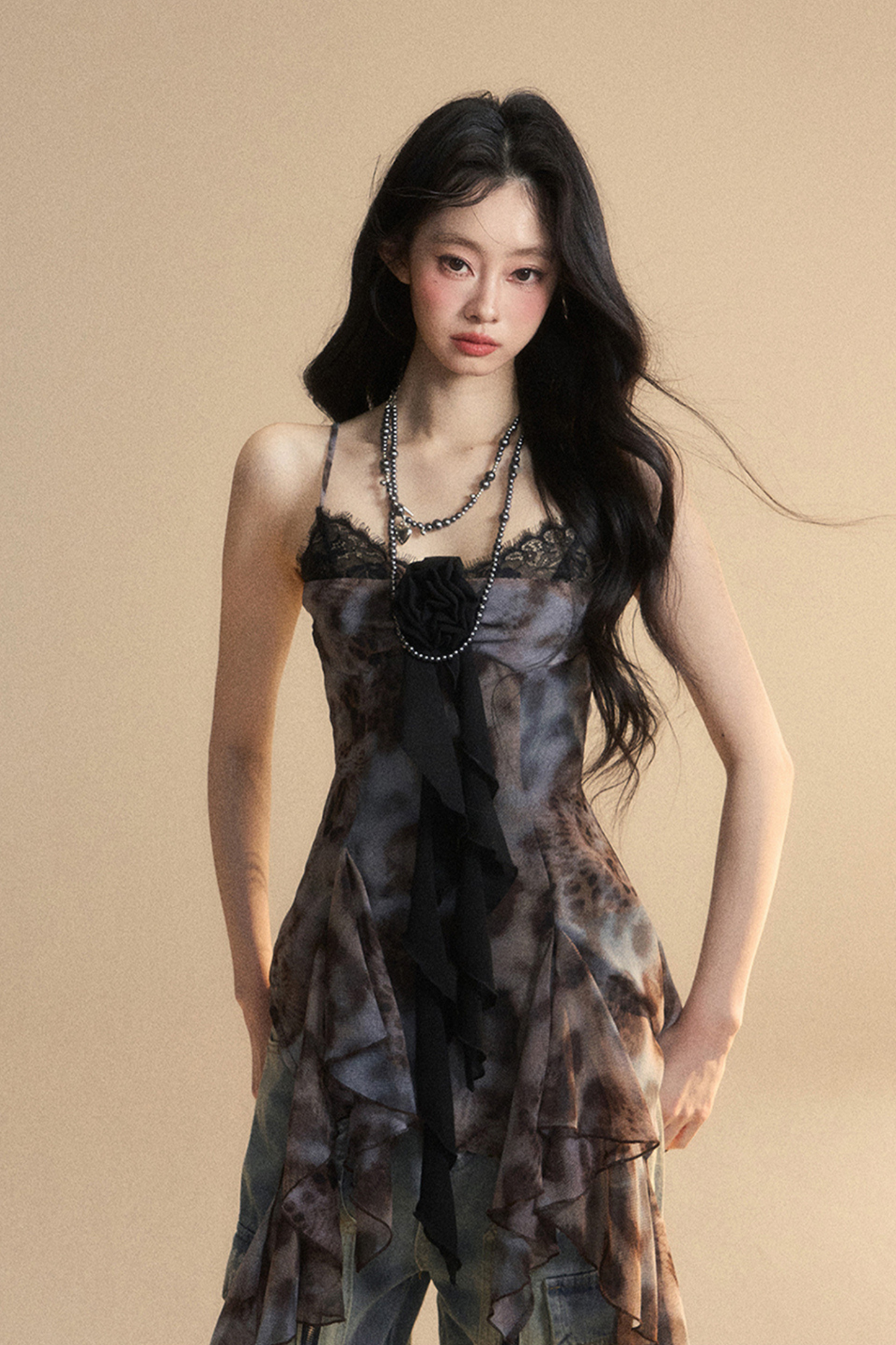 Lace Top Camisole Sheer