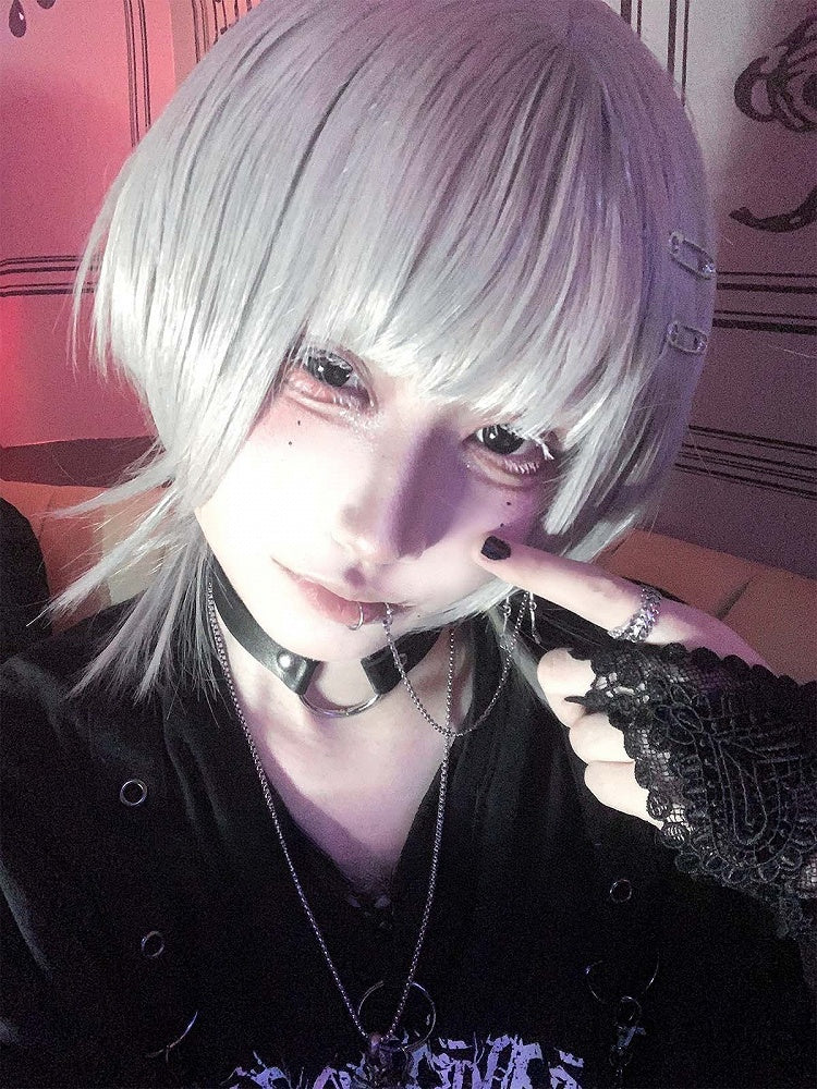 Length Short Wig Ouji 55CM Blonde
