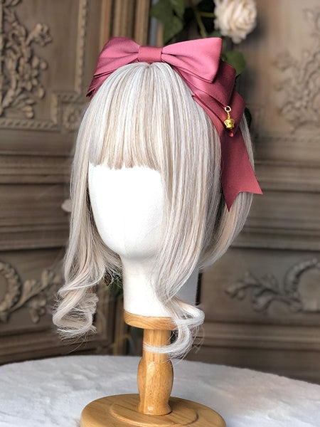 Crown Lolita Bow Optionen mit Charm Farbe Golden Large KC – 15