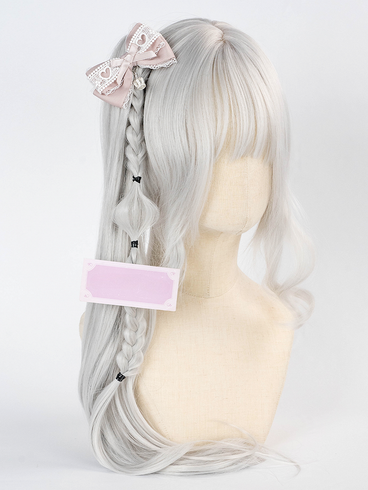 Jirai Kei Crown Charm Spitze Schleife Haarspange
