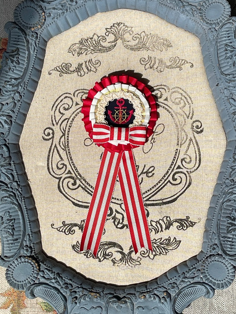 Lolita Anchor Badge Sailor Embroidery