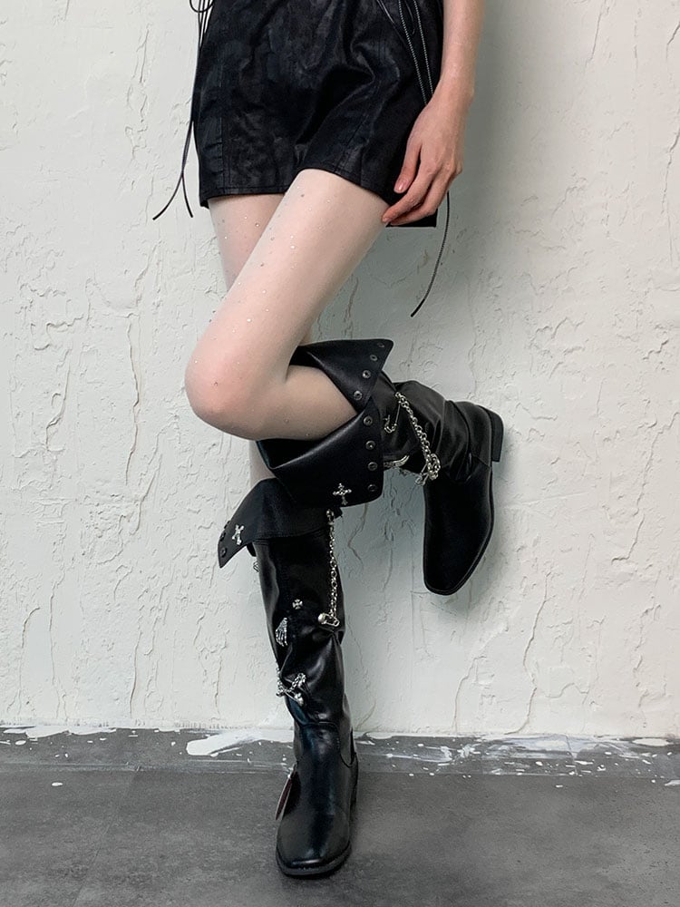 White White Y2K Rhinestone Sheer Tights