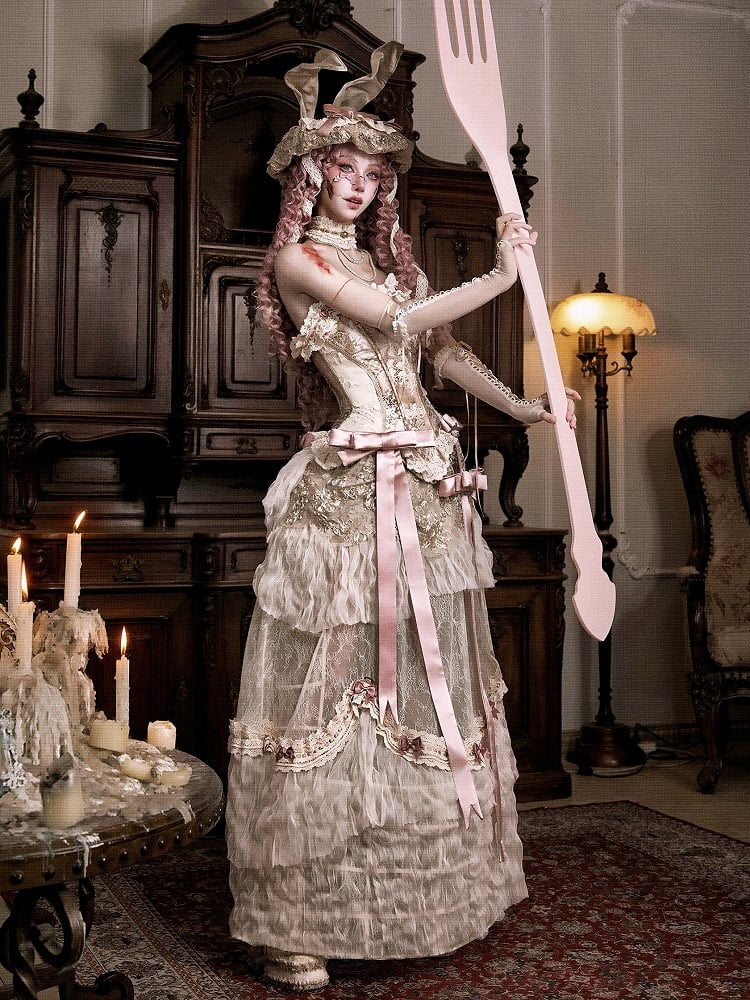 Bustle Historical Vintage Petticoat