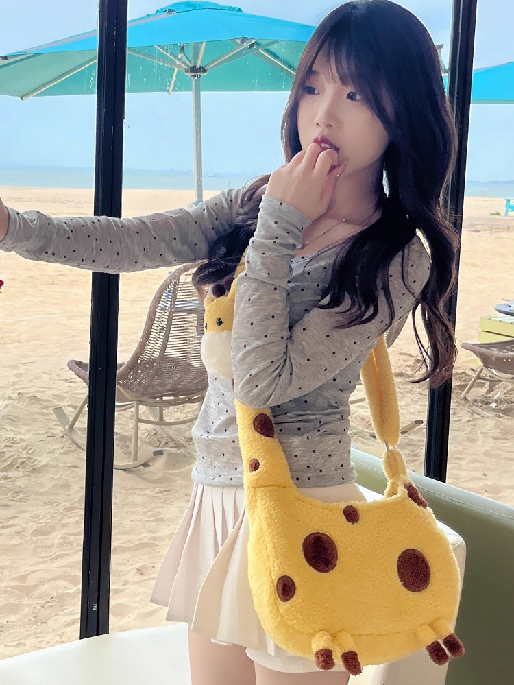 Bag Giraffe Crossbody Yellow