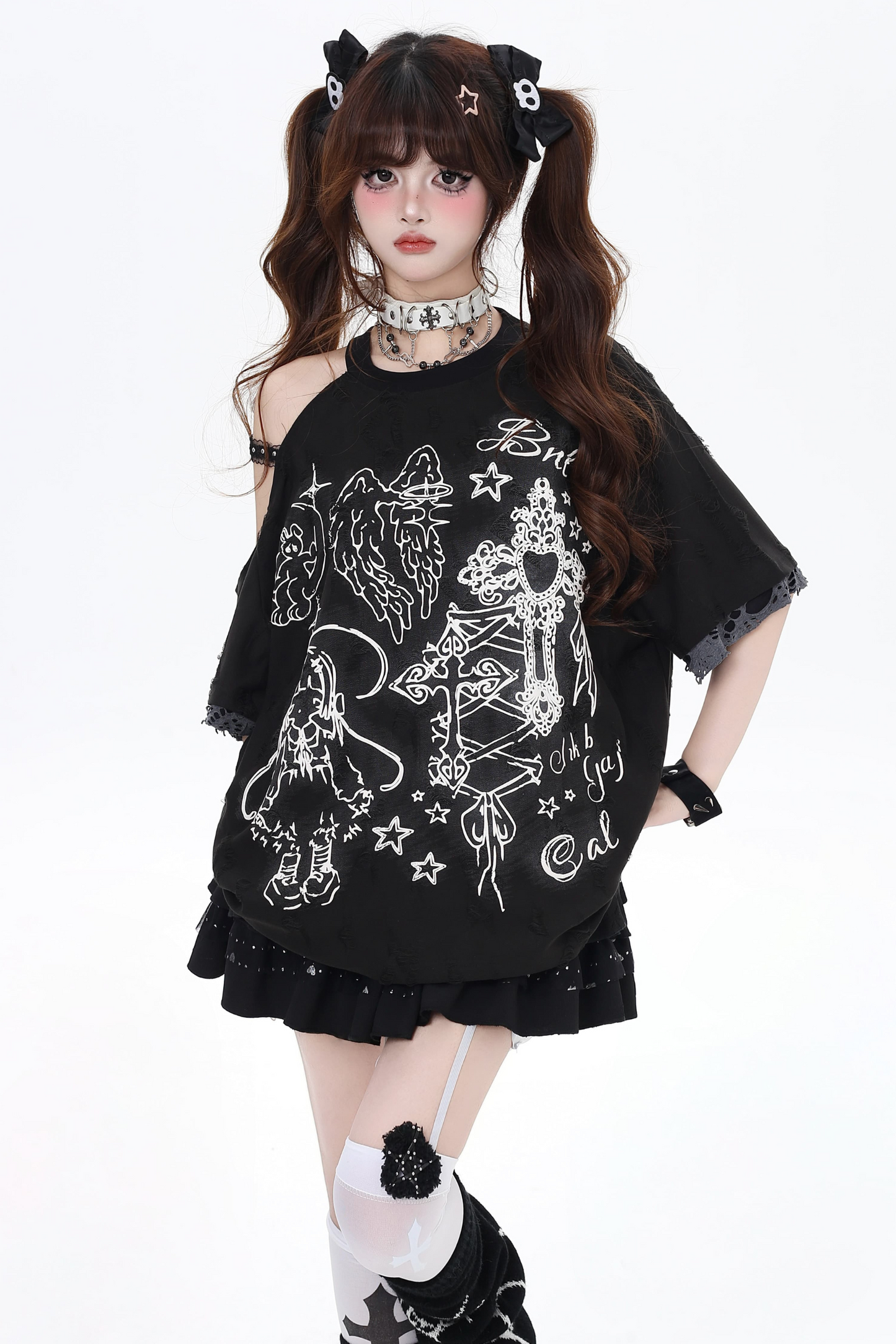 Lucky Cool Top Angel Sweet Over Lace