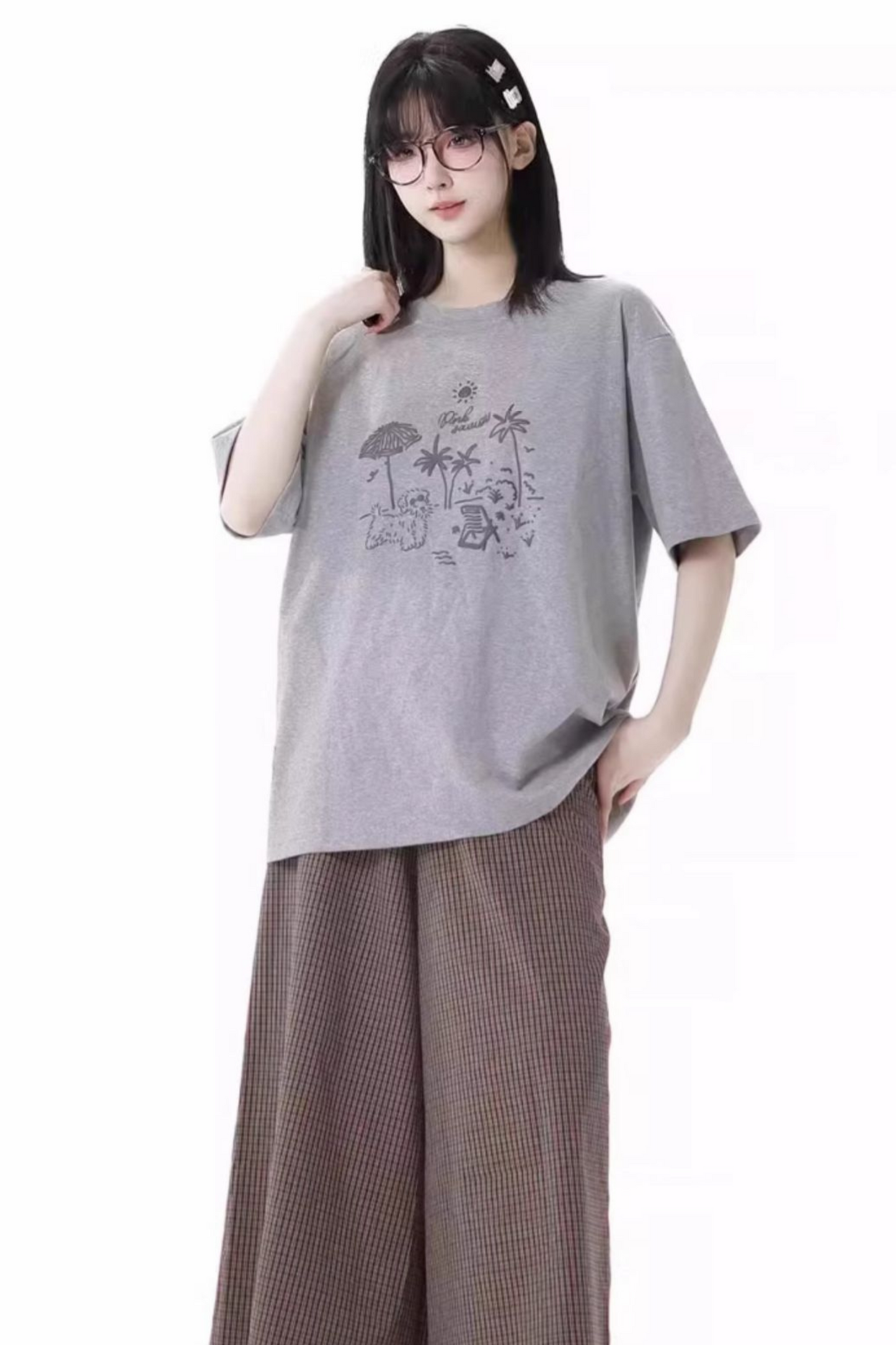 loose tops design Pastel