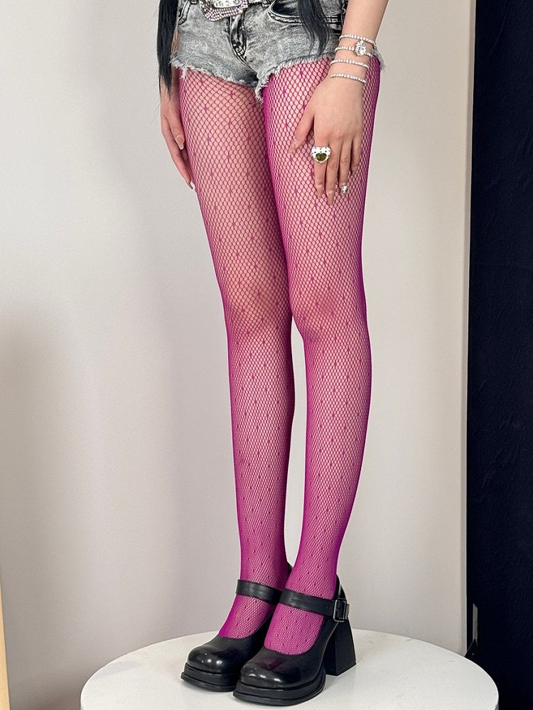 Polka-dot Options Color 7 Y2K Pattern Tights