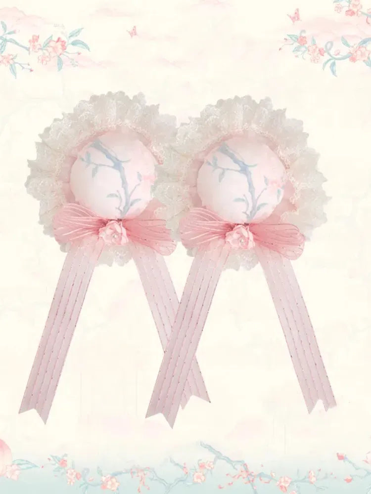 Barrette Lolita Han rose