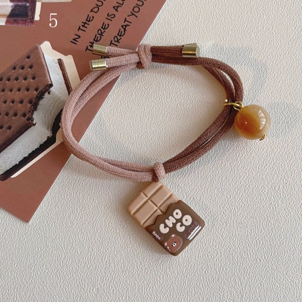 Bear Options Brown Hair Tie 8