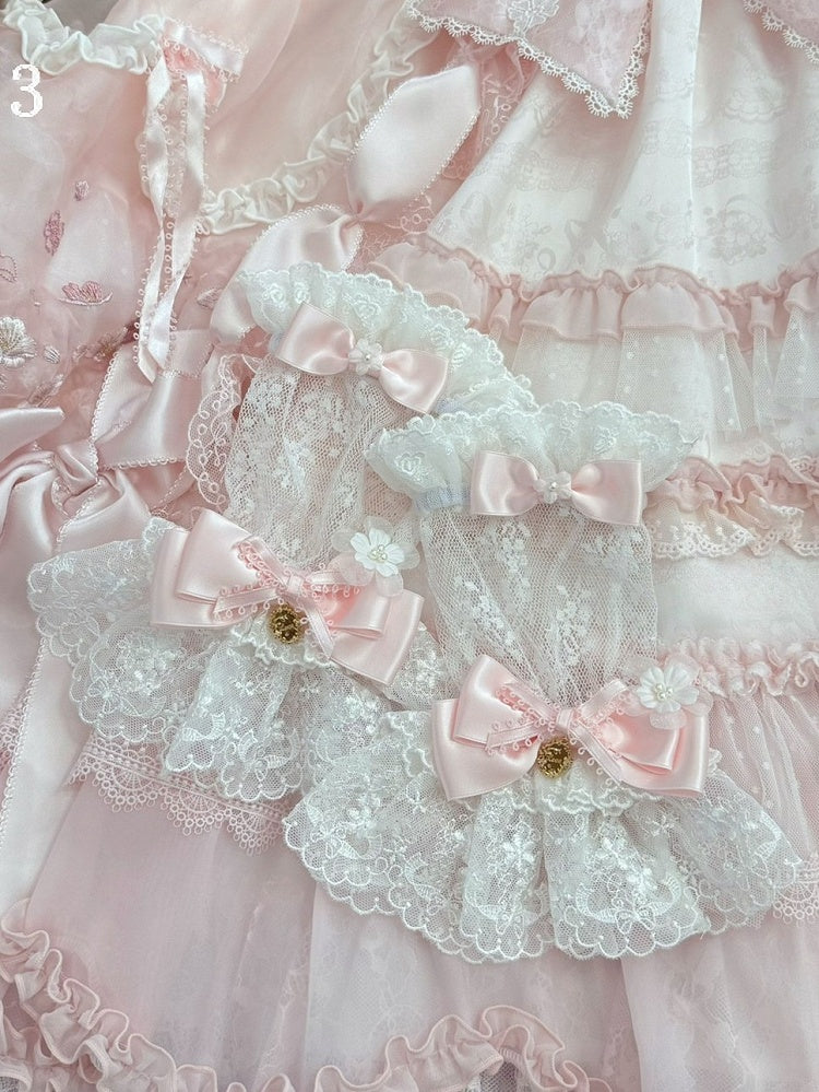 Lace Wrist Options 8 Cuffs Bowknot Details