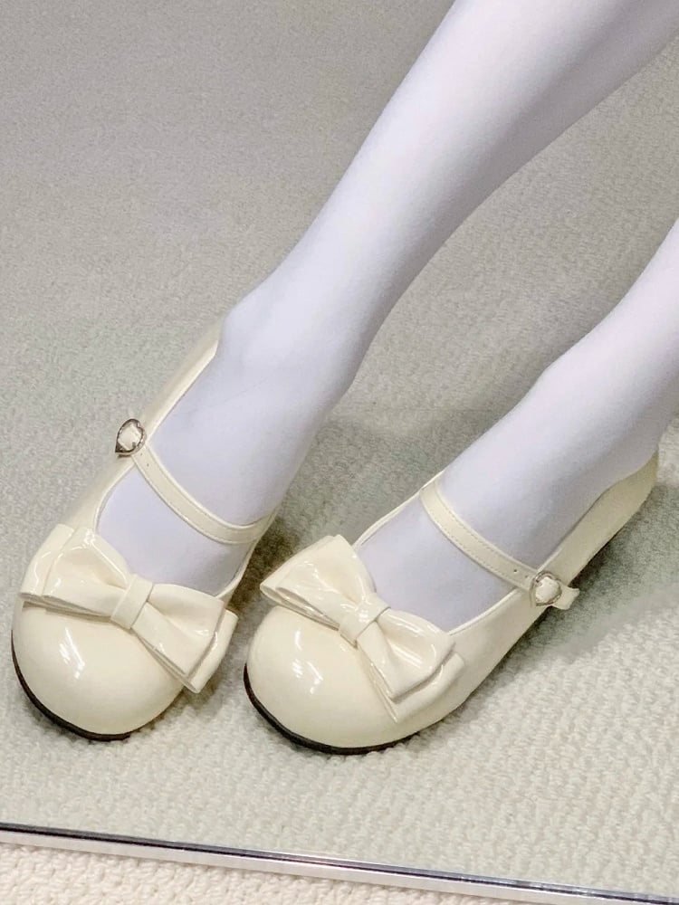 Lolita Mary Janes mit mittlerem Absatz Tea Sweet – Partyschuhe Gelb