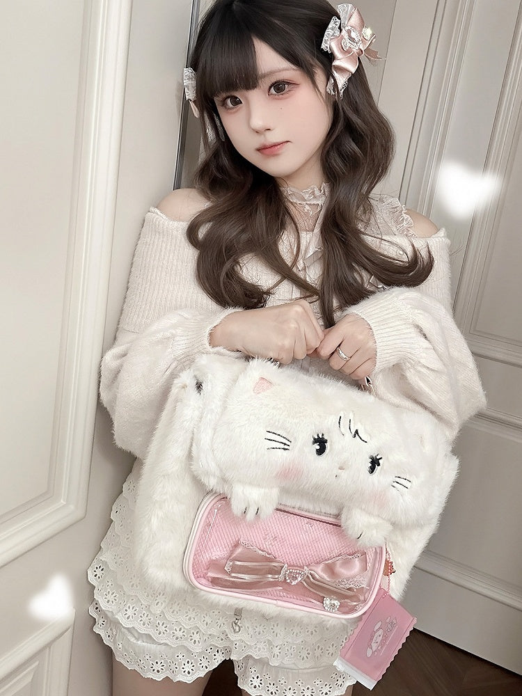 Plush Mousse White Bag Mikko Ita