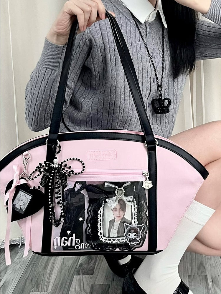 BlackPink Bag Fan-shaped Shoulder Ita