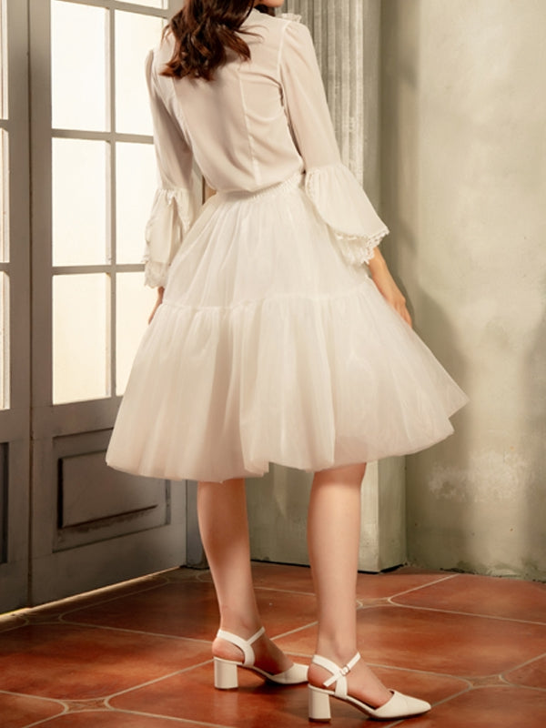 Three White Petticoat 60cm A-line Layers