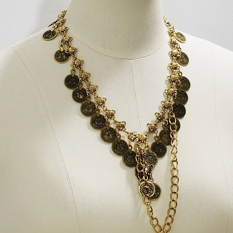 Egyptian Necklace Gold Style