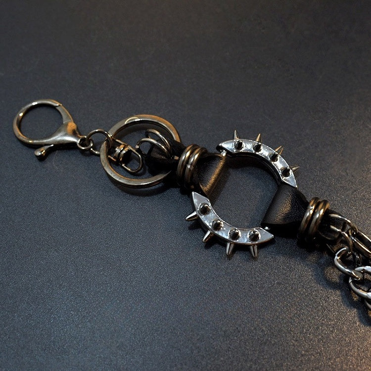 + Chain Belt Details Black Waist Star