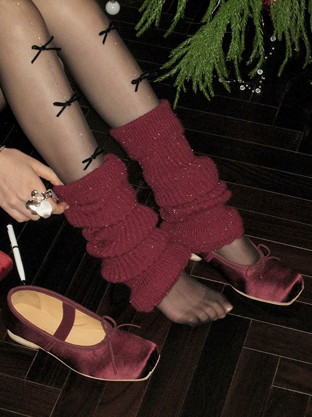 Strumpfhose mit Strass-Schleife