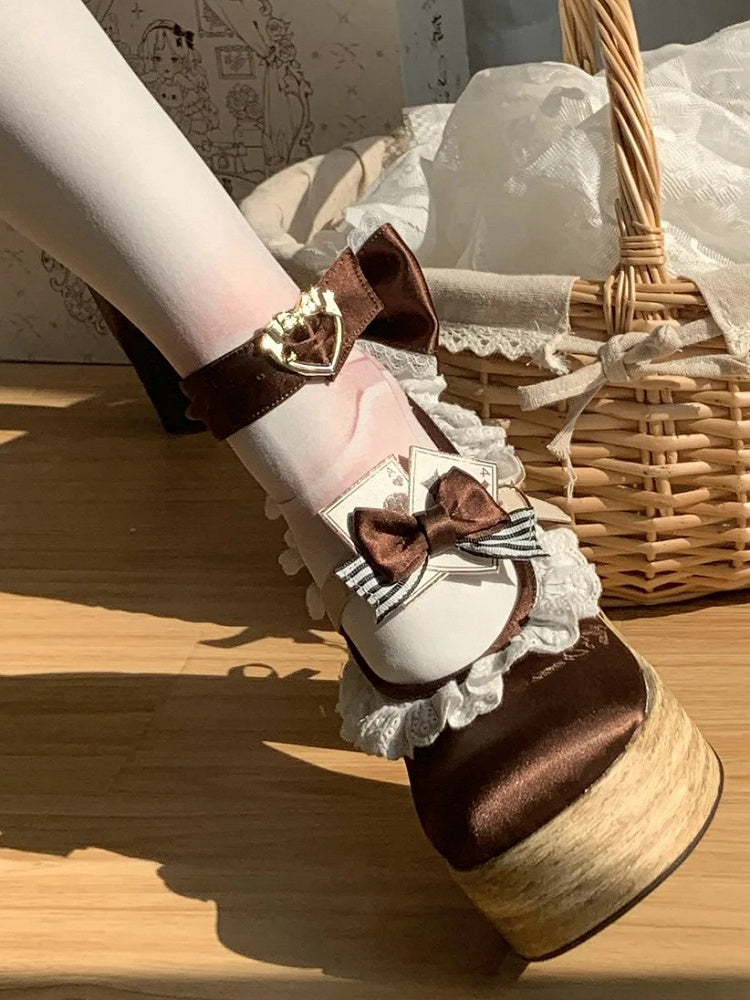 Janes Platforms Wonderland in Lolita Mary Sweet Vibes Alice Brown