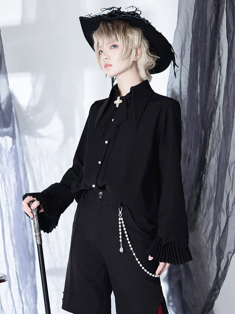 Bow / Ouji Red Black Green Lolita Tie