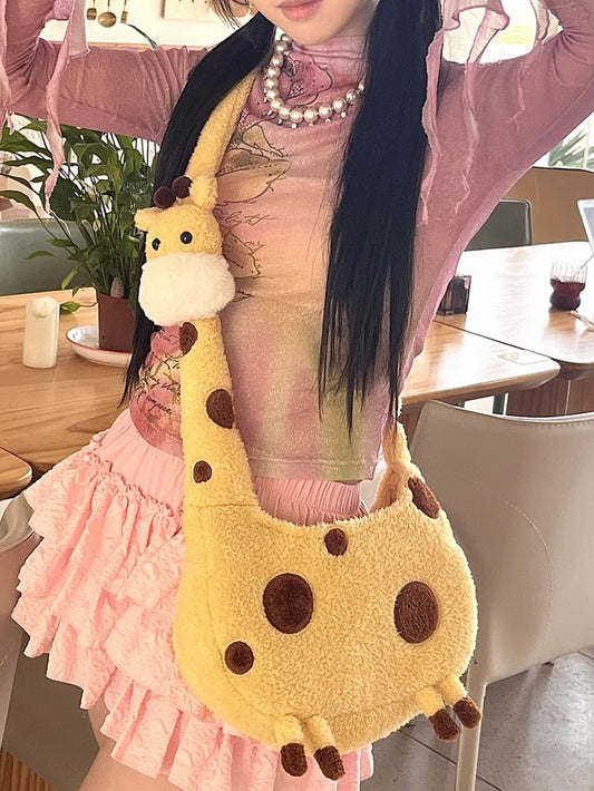 Bag Giraffe Crossbody Yellow