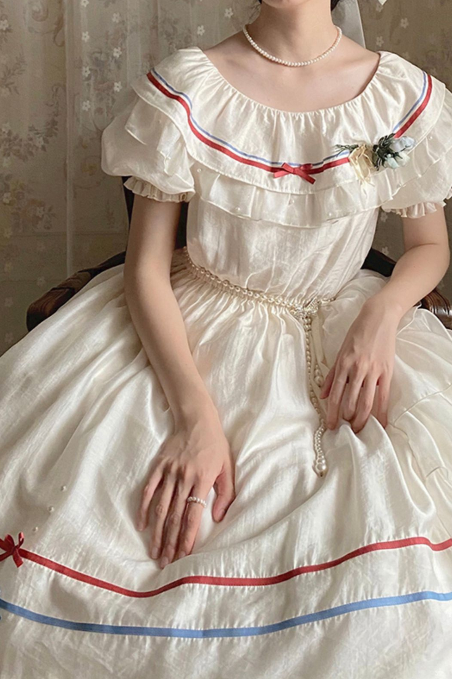 Lolita Kleid Ausgestellt Volumen Wenig