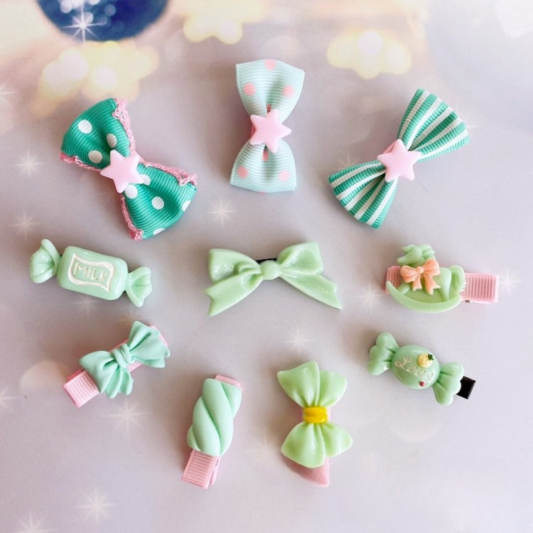キャンディヘアクリップセット